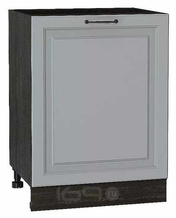 Шкаф нижний с 1-ой дверцей Ницца Magnum/Graphite 816*600*478