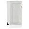 Шкаф нижний с 1-ой дверцей Шале White Dreamline Белый 816*450*480 Шкаф нижний с 1-ой дверцей Шале White Dreamline Белый 816*450*480