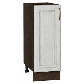 Шкаф нижний с 1-ой дверцей Шале White Dreamline Венге 816*300*480