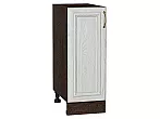 Шкаф нижний с 1-ой дверцей Шале White Dreamline Венге 816*300*480