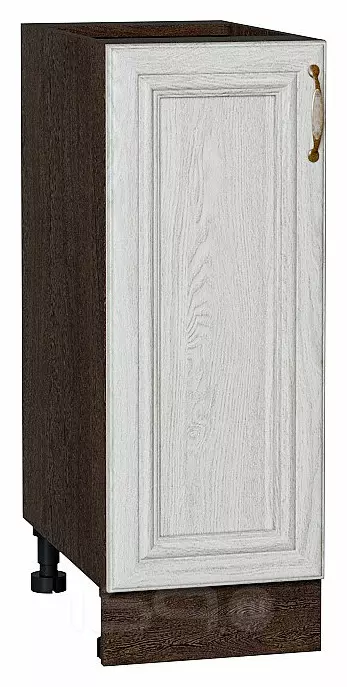 Шкаф нижний с 1-ой дверцей Шале White Dreamline Венге 816*300*480