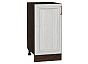 Шкаф нижний с 1-ой дверцей Шале White Dreamline Венге 816*400*480