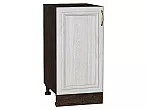 Шкаф нижний с 1-ой дверцей Шале White Dreamline Венге 816*400*480