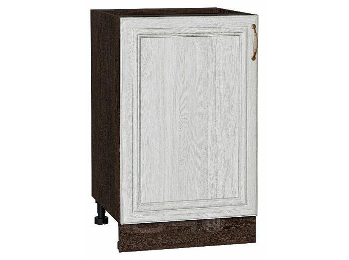 Шкаф нижний с 1-ой дверцей Шале White Dreamline Венге 816*500*480