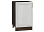 Шкаф нижний с 1-ой дверцей Шале White Dreamline Венге 816*500*480