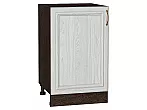 Шкаф нижний с 1-ой дверцей Шале White Dreamline Венге 816*500*480