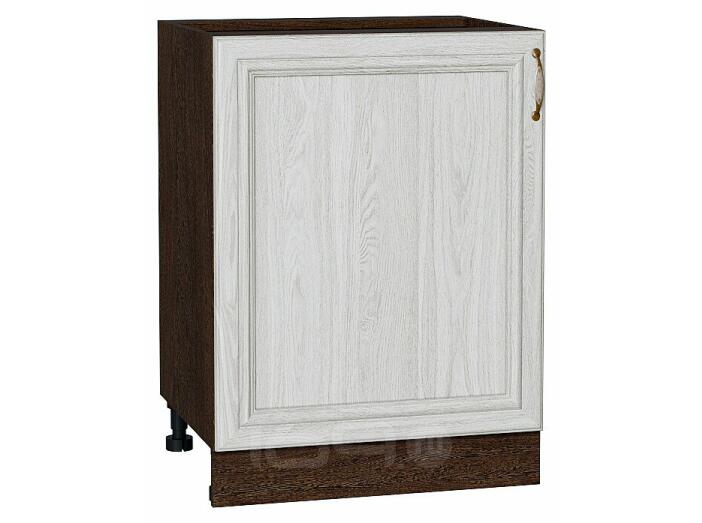Шкаф нижний с 1-ой дверцей Шале White Dreamline Венге 816*600*480