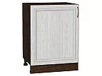 Шкаф нижний с 1-ой дверцей Шале White Dreamline Венге 816*600*480