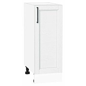 Шкаф нижний с 1-ой дверцей Сканди White Silkwood/Белый 816*300*480