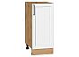 Шкаф нижний с 1-ой дверцей Сканди White Silkwood/Дуб Вотан 816*350*480