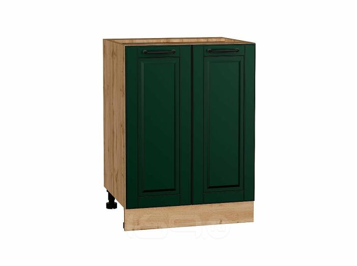Шкаф нижний с 2-мя дверцами Дублин Special Green/Дуб Вотан 816*600*478