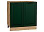 Шкаф нижний с 2-мя дверцами Дублин Special Green/Дуб Вотан 816*800*478