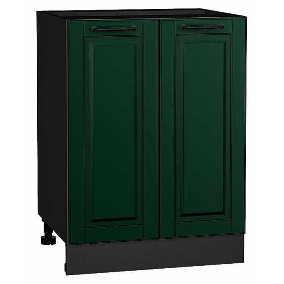 Шкаф нижний с 2-мя дверцами Дублин Special Green/Graphite 816*600*478