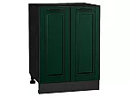 Шкаф нижний с 2-мя дверцами Дублин Special Green/Graphite 816*600*478