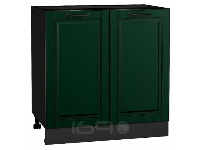 Шкаф нижний с 2-мя дверцами Дублин Special Green/Graphite 816*800*478