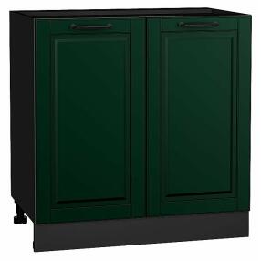 Шкаф нижний с 2-мя дверцами Дублин Special Green/Graphite 816*800*478