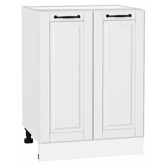 Шкаф нижний с 2-мя дверцами Дублин Special White/Белый 816*600*478