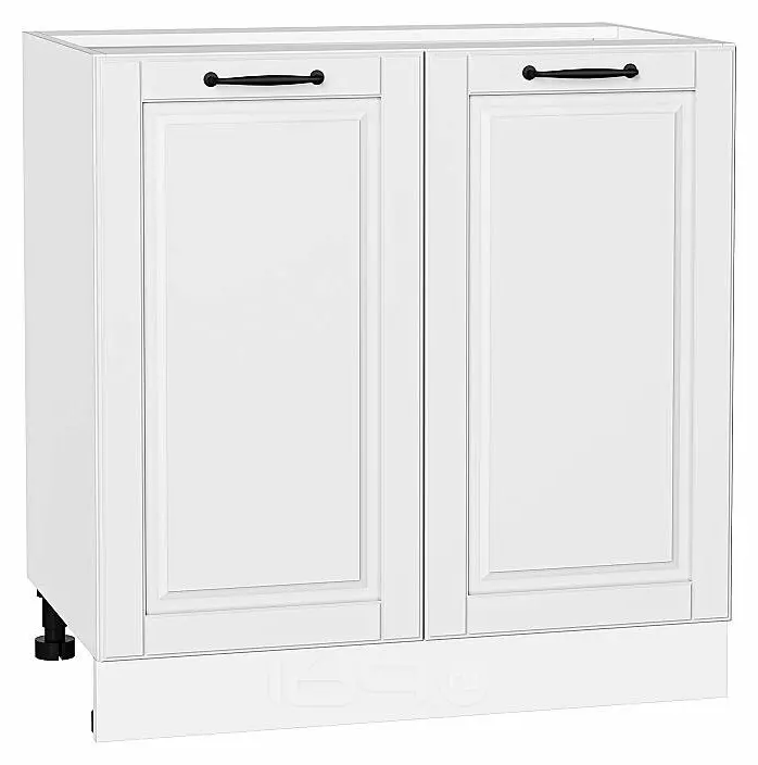 Шкаф нижний с 2-мя дверцами Дублин Special White/Белый 816*800*478