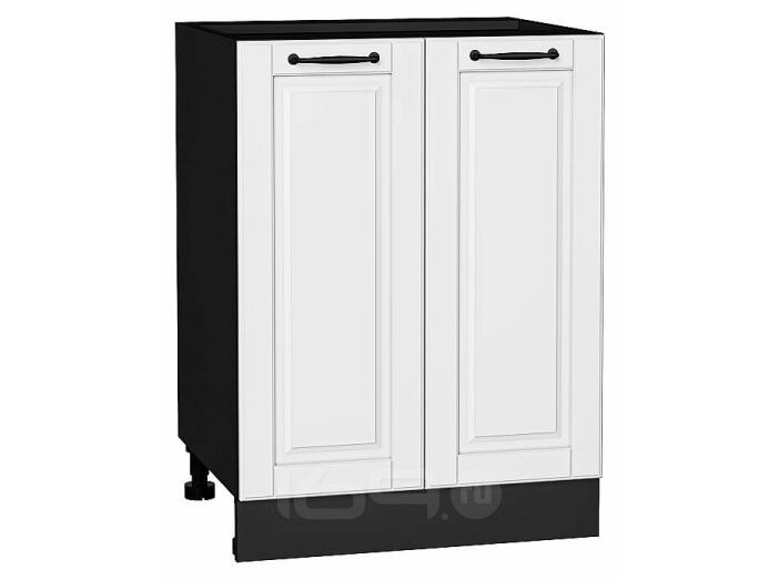 Шкаф нижний с 2-мя дверцами Дублин Special White/Graphite 816*600*478