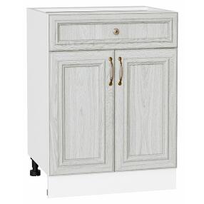 Шкаф нижний с 2-мя дверцами и ящиком Шале White Dreamline Белый 816*600*480