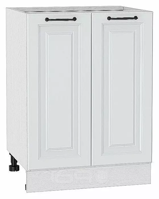 Шкаф нижний с 2-мя дверцами Ницца Blanco/Белый 816*600*478