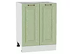 Шкаф нижний с 2-мя дверцами Ницца Дуб оливковый/Белый 816*600*478