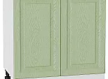 Шкаф нижний с 2-мя дверцами Ницца Дуб оливковый/Белый 816*800*478