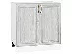 Шкаф нижний с 2-мя дверцами Шале White Dreamline Белый 816*800*480