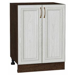 Шкаф нижний с 2-мя дверцами Шале White Dreamline Венге 816*600*480
