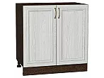 Шкаф нижний с 2-мя дверцами Шале White Dreamline Венге 816*800*480
