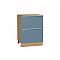 Шкаф нижний с 2-мя ящиками Фьюжн Silky Blue/Дуб Вотан 816*600*480 Шкаф нижний с 2-мя ящиками Фьюжн Silky Blue/Дуб Вотан 816*600*480
