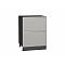 Шкаф нижний с 2-мя ящиками Фьюжн Silky Light Grey/Graphite 816*600*480 Шкаф нижний с 2-мя ящиками Фьюжн Silky Light Grey/Graphite 816*600*480