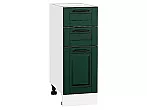 Шкаф нижний с 3-мя ящиками Дублин Special Green/Белый 816*300*478