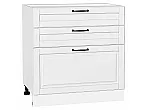 Шкаф нижний с 3-мя ящиками Дублин Special White/Белый 816*800*478