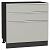 Шкаф нижний с 3-мя ящиками Фьюжн Silky Light Grey Graphite 816*800*480