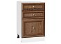 Шкаф нижний с 3-мя ящиками Шале Brown Dreamline Белый 816*500*480