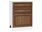 Шкаф нижний с 3-мя ящиками Шале Brown Dreamline Белый 816*600*480