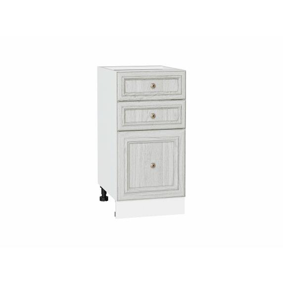 Шкаф нижний с 3-мя ящиками Шале White Dreamline Белый 816*400*480