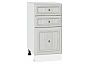 Шкаф нижний с 3-мя ящиками Шале White Dreamline Белый 816*400*480