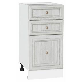 Шкаф нижний с 3-мя ящиками Шале White Dreamline Белый 816*400*480