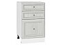 Шкаф нижний с 3-мя ящиками Шале White Dreamline Белый 816*500*480