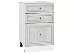Шкаф нижний с 3-мя ящиками Шале White Dreamline Белый 816*500*480