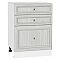 Шкаф нижний с 3-мя ящиками Шале White Dreamline Белый 816*600*480 Шкаф нижний с 3-мя ящиками Шале White Dreamline Белый 816*600*480