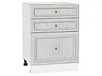 Шкаф нижний с 3-мя ящиками Шале White Dreamline Белый 816*600*480