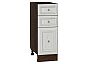 Шкаф нижний с 3-мя ящиками Шале White Dreamline Венге 816*300*480