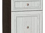 Шкаф нижний с 3-мя ящиками Шале White Dreamline Венге 816*400*480