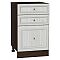 Шкаф нижний с 3-мя ящиками Шале White Dreamline Венге 816*500*480 Шкаф нижний с 3-мя ящиками Шале White Dreamline Венге 816*500*480