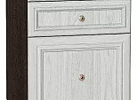 Шкаф нижний с 3-мя ящиками Шале White Dreamline Венге 816*500*480