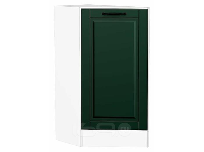 Шкаф нижний торцевой Дублин Special Green/Белый 816*296*552
