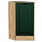 Шкаф нижний торцевой Дублин Special Green/Дуб Вотан 816*296*552